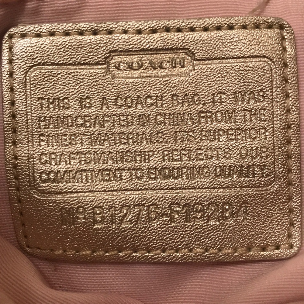 Coach Poppy backpack - Picture 4 of 4